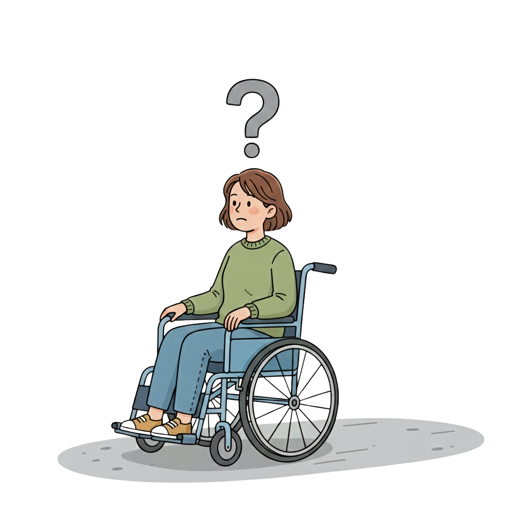 Senior person on phone